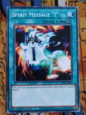 Spirit Message "I" Continuous Spell κάρτα σαν καινούργιο