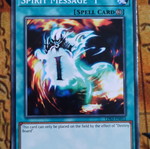 Spirit Message "I" Continuous Spell κάρτα σαν καινούργιο