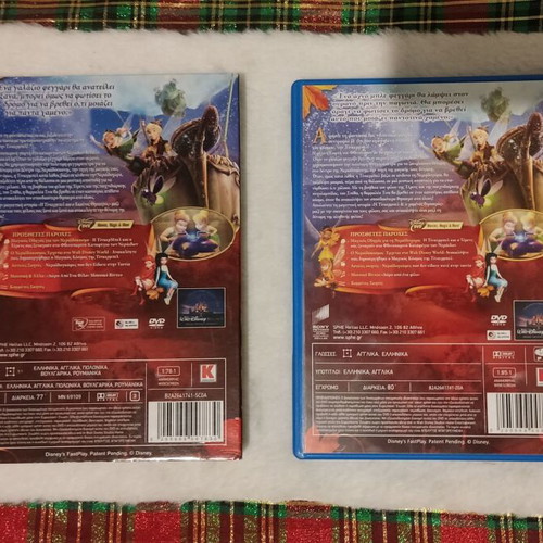 Tinkerbell and the Lost Treasure Disney DVD used, dubbed