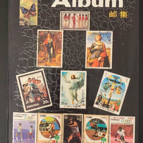 Stamp album used