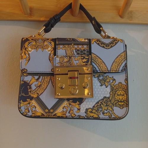River Island handbag like new with detachable strap multicolor