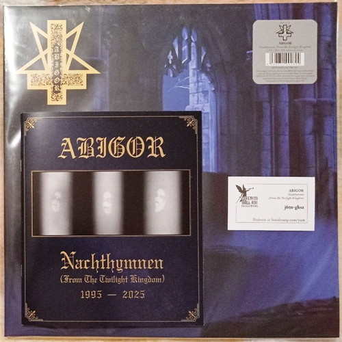 Abigor Nachthymnen Limited Blue Marble Vinyl LP new, metal