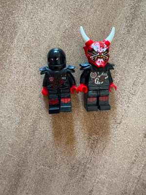 Lego Ninjago Myster E minifigures