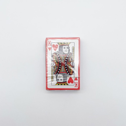 Playing card plastic new
