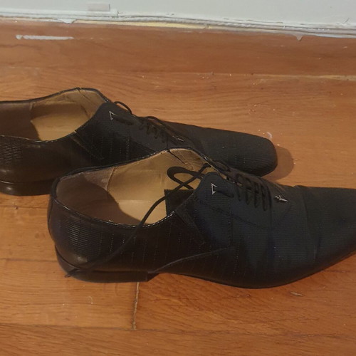 Cesare Paciotti men's shoes size 43 black like new