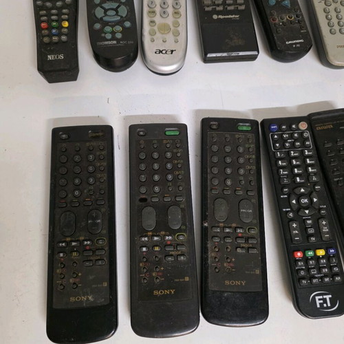 Remote controls used for TV and audio devices