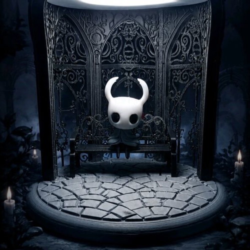Hollow Knight Queen's Bench decorative lamp like new