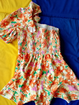 Colorful romper size S