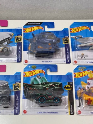 Αυτοκινητάκια Hot Wheels σαν καινούργια, σετ 6