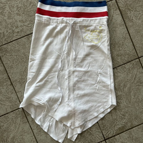 Diesel Y2K White Midi Skirt with Sporty Waist Size M Like New