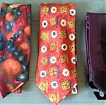  γραβάτες επώνυμες διαφόρων οίκων ( 12 τεμάχια )