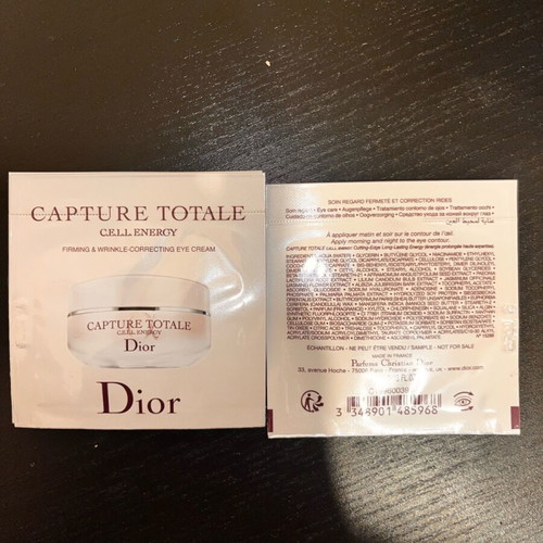 Dior, Chanel, Guerlain and Sisley skincare samples new, unopened set