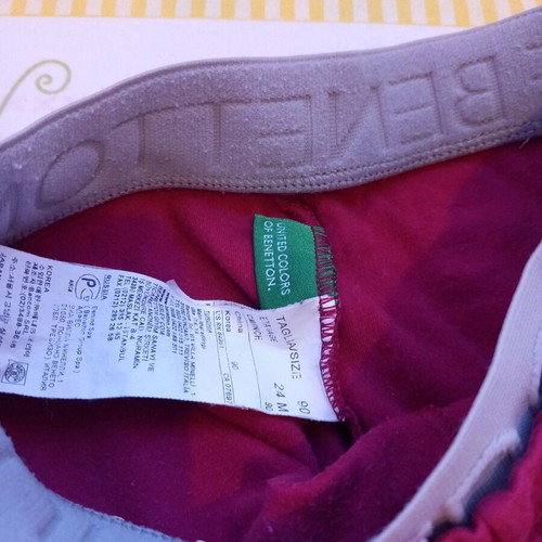 Benetton set used for 24 months girl