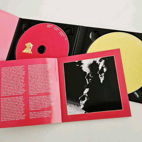 Depeche Mode A Broken Frame Collector's Edition CD DVD like new
