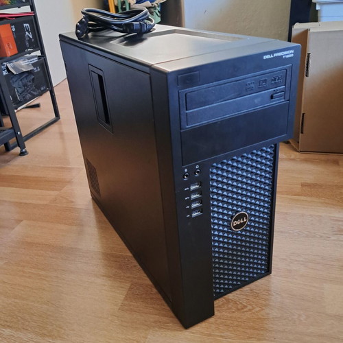 Dell Precision T1650 workstation used, i7 3770, PSU, DVD, no disk or RAM