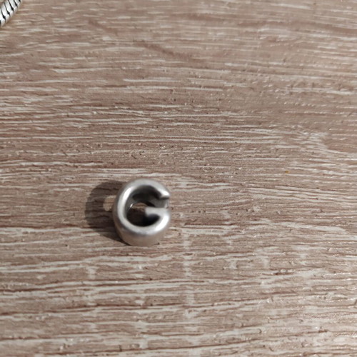 Pandora 925 Silver Chain Set with 3 Charms used