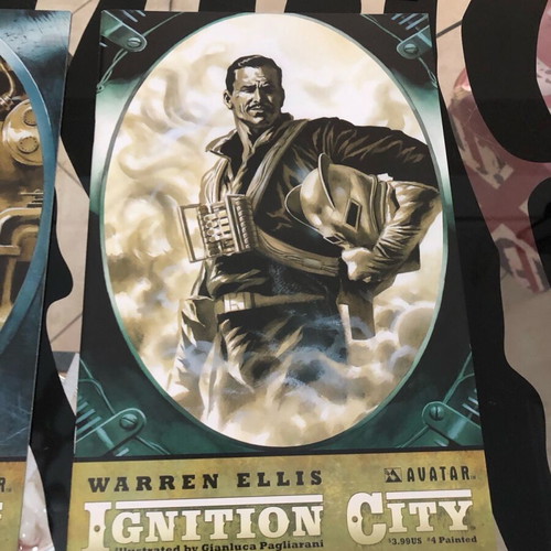 Ignition City set of 5 comics new, Warren Ellis, Avatar Comics