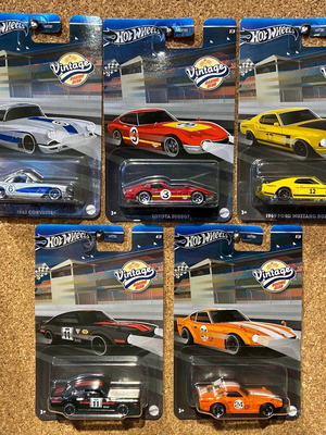 Hot Wheels Vintage Racing Club set new, complete sealed series