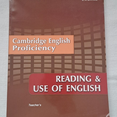 Cambridge English Proficiency Reading & Use of English Teacher's Book