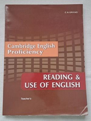 Cambridge English Proficiency Reading & Use of English Teacher's Book