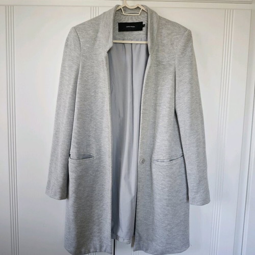Vero Moda long jacket gray like new, size S