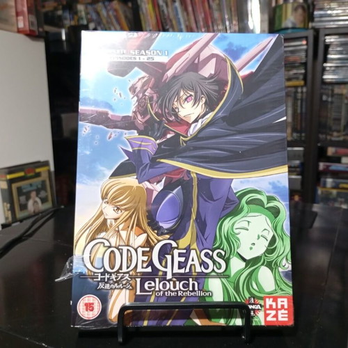Code Geass: Lelouch of the Rebellion DVD box new, collectible anime series