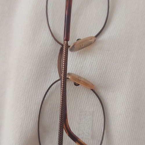 Luciano Soprani vintage eyeglass frame like new, brown bronze