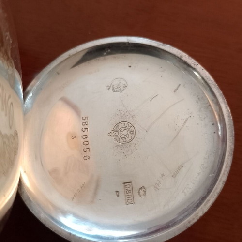 Omega pocket watch collectible used, 1919 lepine open face