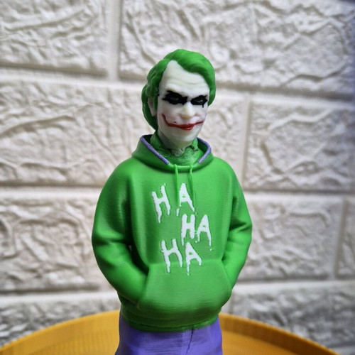 Joker figure new 3D printed decorative