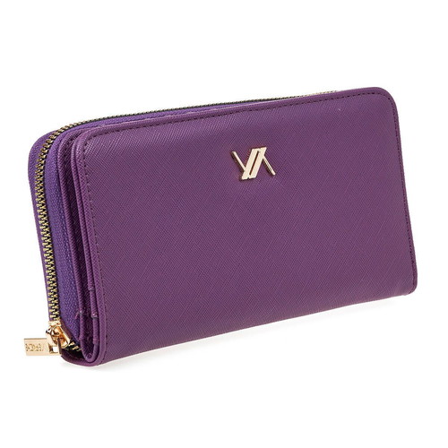 Verde women's wallet purple new, leatherette