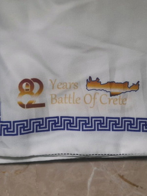 Commemorative Scarf 82 Years Since the Battle of Crete