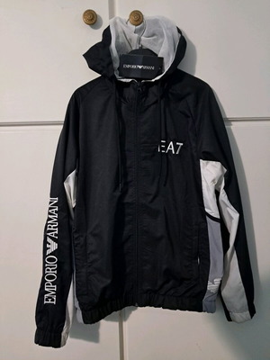 Jacket EA7 new Emporio Armani black and white, size S