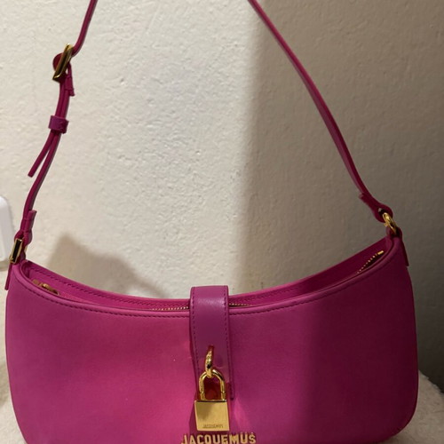 Jacquemus Pink Shoulder Bag New with Dustbag and Box