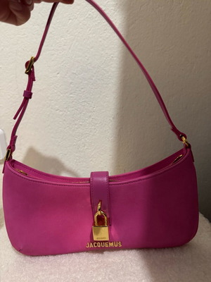 Jacquemus Pink Shoulder Bag New with Dustbag and Box