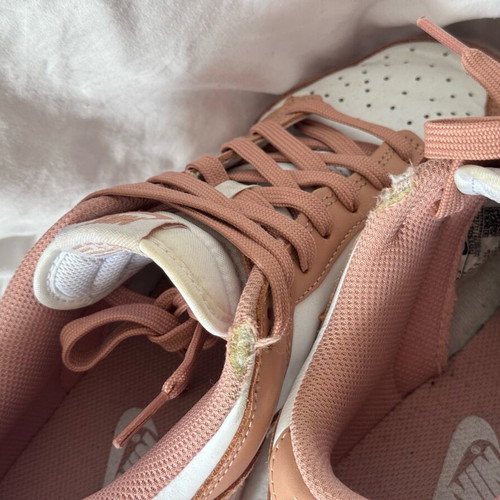 Nike Dunk size 41 used, original, white and pink