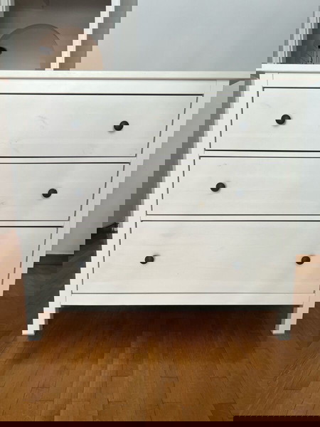 HEMNES IKEA συρταριέρα με 3 συρτάρια