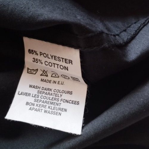 Waveland men's black dress shirt, size M
