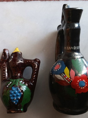 Traditional clay water whistles lalitses
