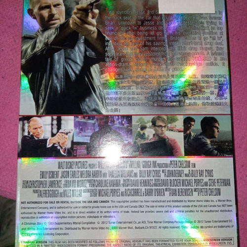 Pressed DVD like new, action adventure