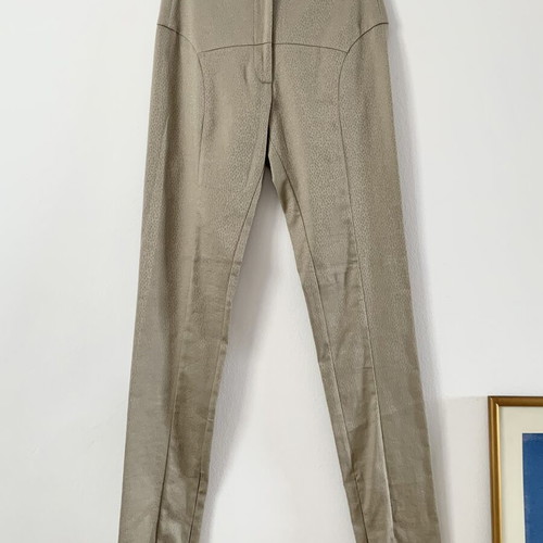 High-waist pants Stelios Koudounaris new, beige, size M