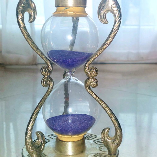 Hourglass used 15x10 cm