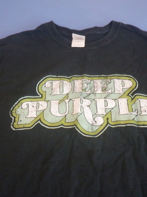 Αυθεντικό T-shirt Deep Purple μέγεθος XL μαύρο μεταχειρισμένο σε άριστη κατάσταση