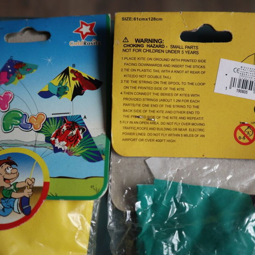 Kites for Clean Monday new, colorful kids designs