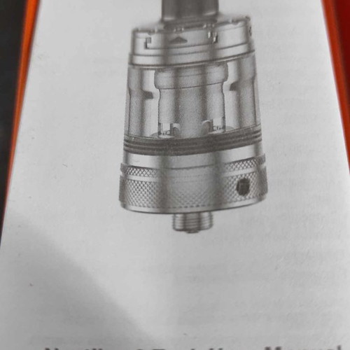Nautilus 3 Aspire gunmetal used without extra glass