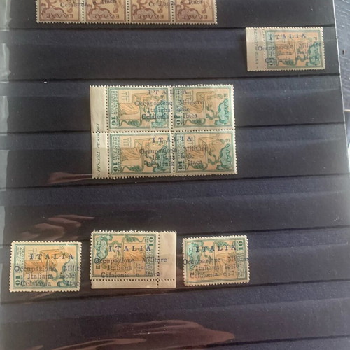 Ithaca Kefalonia 1941 stamps used, lot of 4