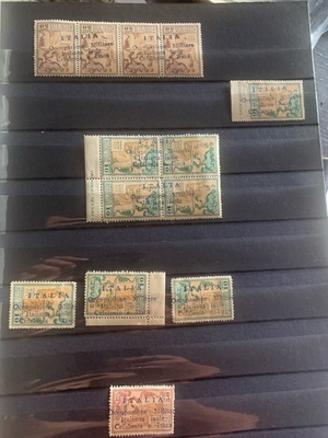 Ithaca Kefalonia 1941 stamps used, lot of 4