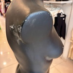 Female black display bust used