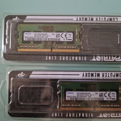 Samsung sodimm ddr4 3200 MHz 2*4GB like new
