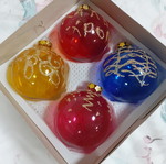 Plastic Christmas balls new