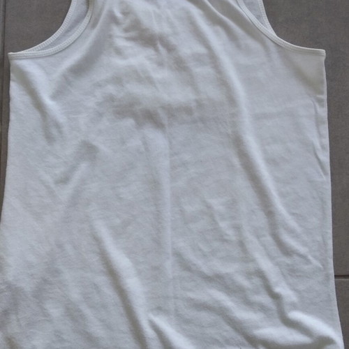 Zara Kids sleeveless blouse used for girl 13-14 years 164 cm white gray